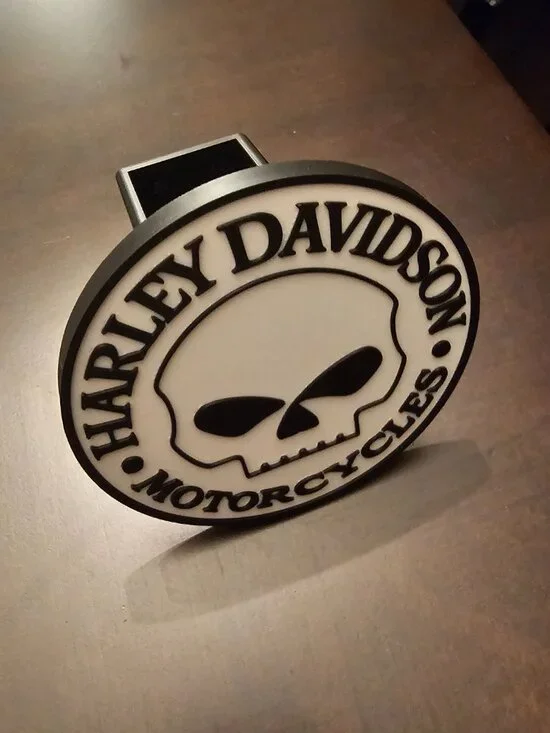 Harley-Davidson | Other | Harley Davidson Raised Letters Skull Rider ...